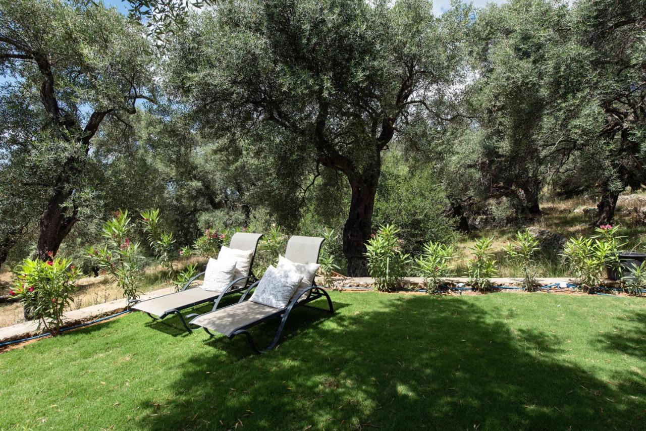 Вилла Terra Rossa By Konnect, Views To Ionian Sea Spartylas Экстерьер фото