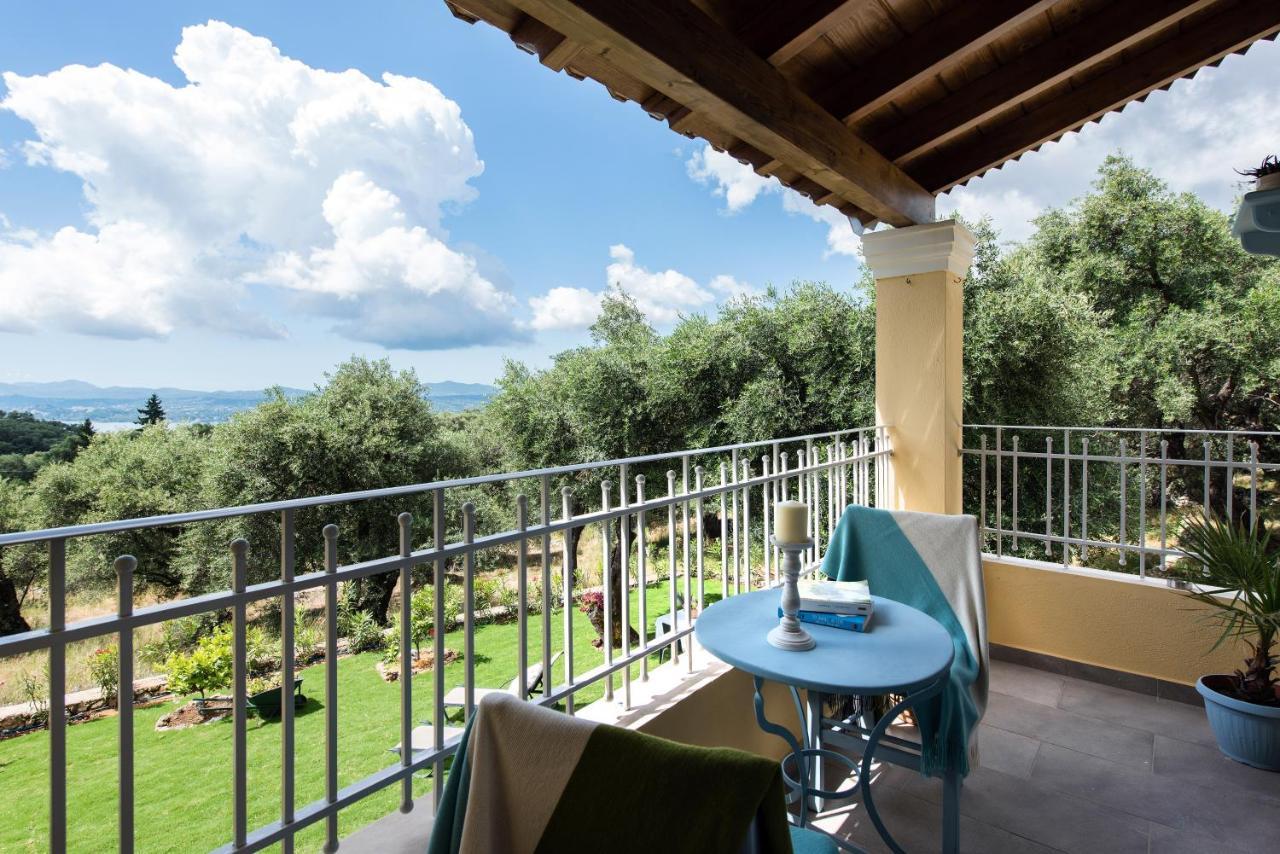 Вилла Terra Rossa By Konnect, Views To Ionian Sea Spartylas Экстерьер фото