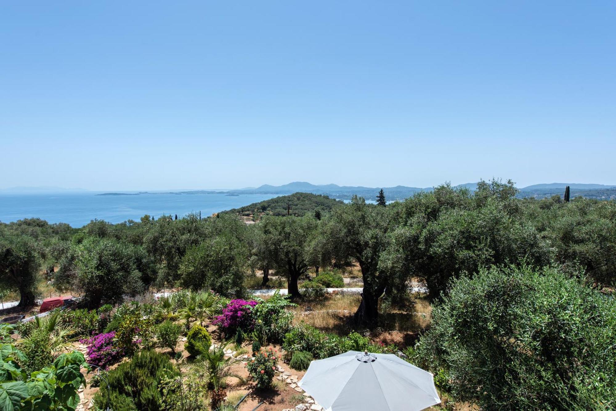 Вилла Terra Rossa By Konnect, Views To Ionian Sea Spartylas Экстерьер фото