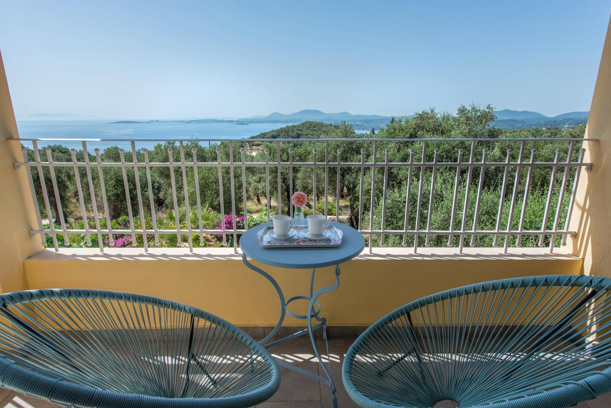 Вилла Terra Rossa By Konnect, Views To Ionian Sea Spartylas Экстерьер фото